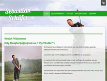 Tablet Screenshot of golfakademie.net